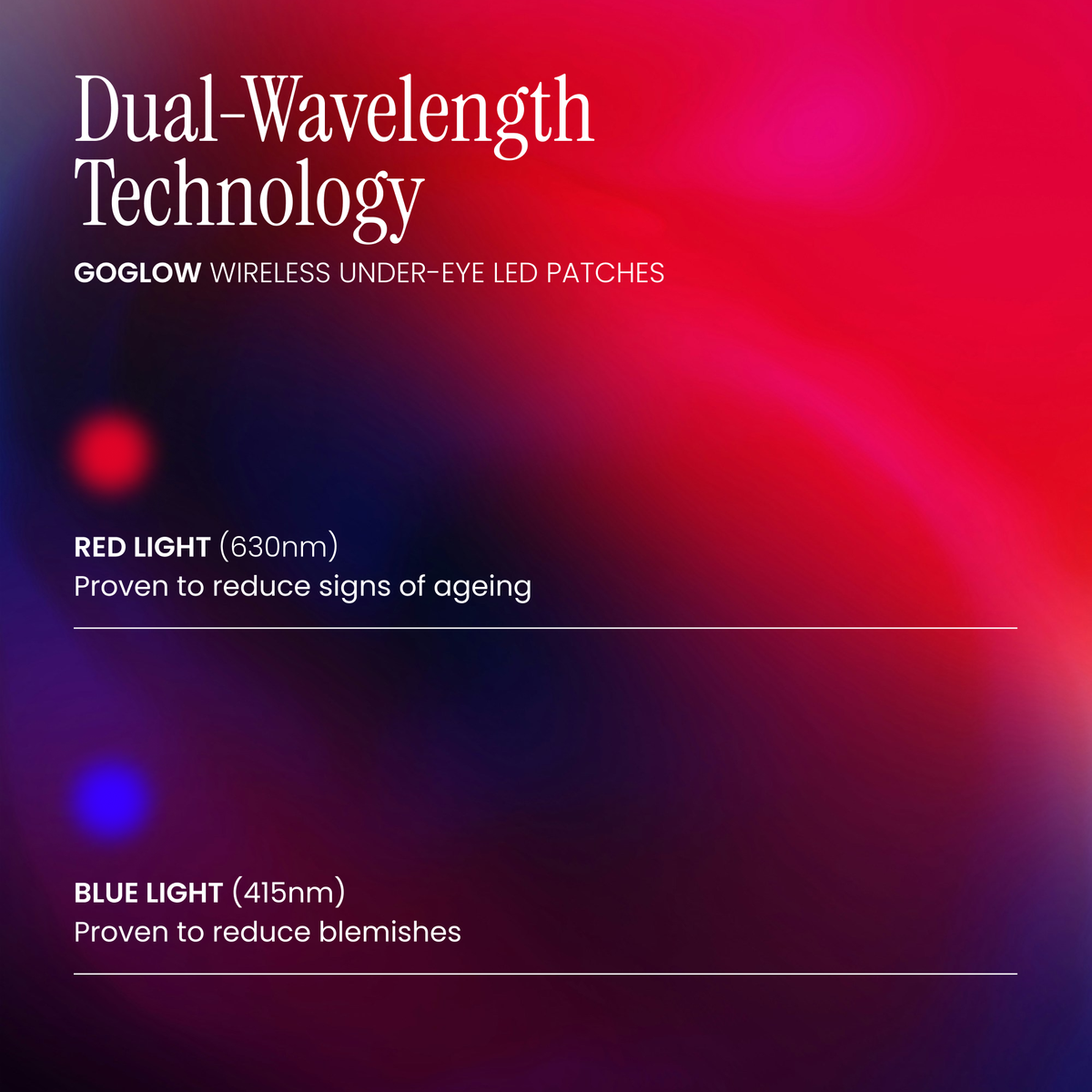 Lustre GoGlow: LED-Augenpads