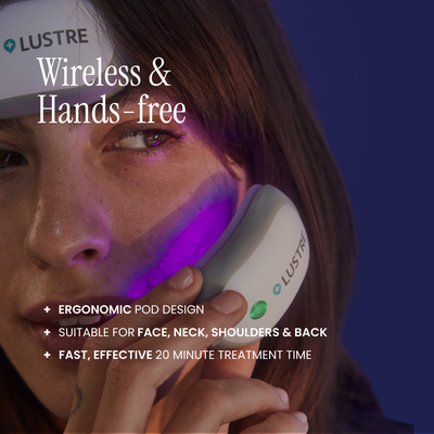 Lustre Solo: Blaulicht-Therapie gegen Akne