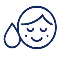 Icon of person with a droplet