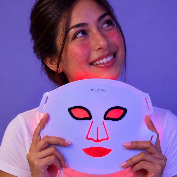 Die LED-Maske bei Rötungen und Reizungen